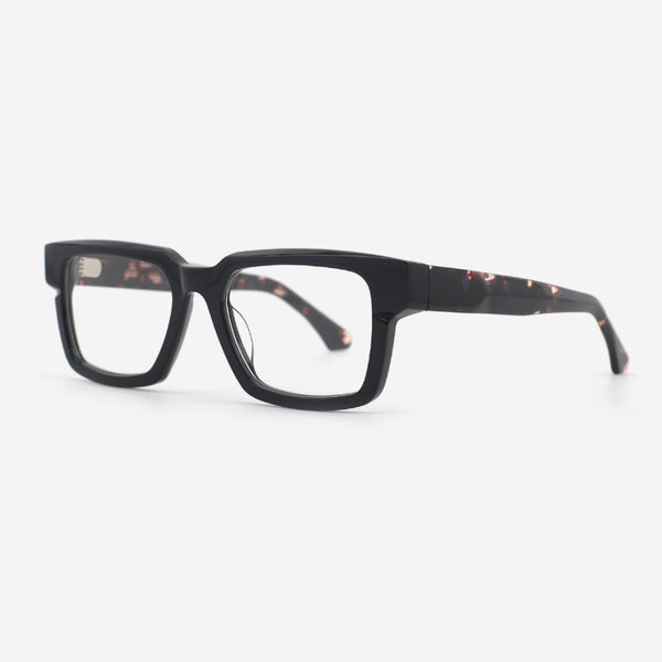 Retro Square Acetate Unisex Optical Frames 24A3186