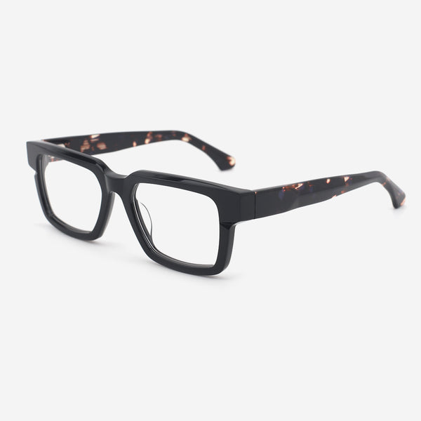 Retro Square Acetate Unisex Optical Frames 24A3186