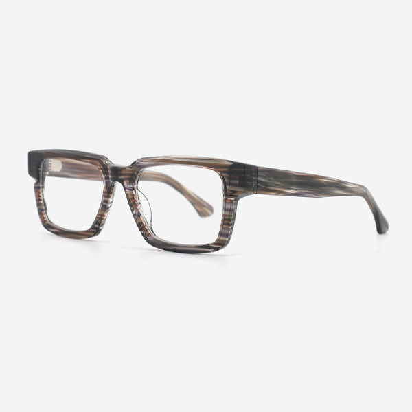 Retro Square Acetate Unisex Optical Frames 24A3186