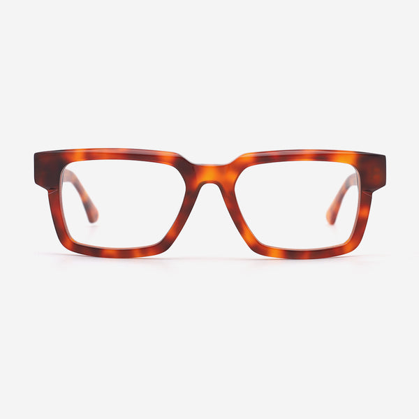 Retro Square Acetate Unisex Optical Frames 24A3186