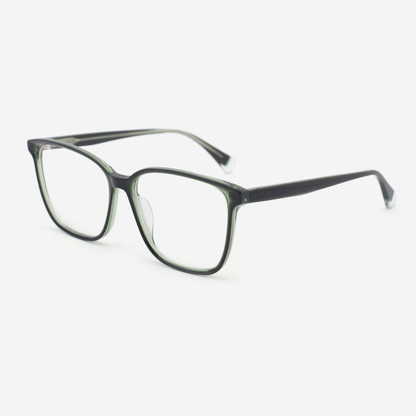 Square Laminated Acetate Unisex Optical Frames 24A3194