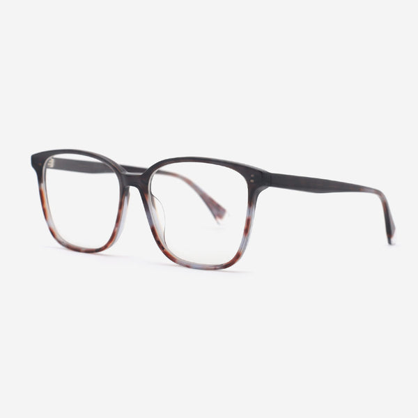 Square Laminated Acetate Unisex Optical Frames 24A3194