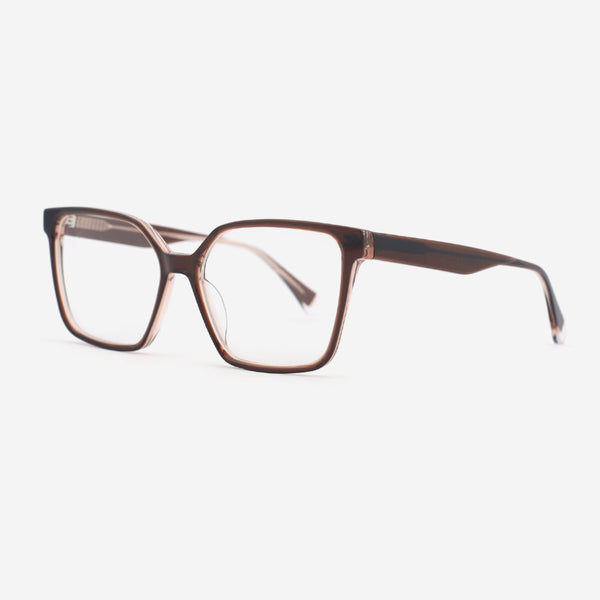 Square Laminated Acetate Unisex Optical Frames 24A3195