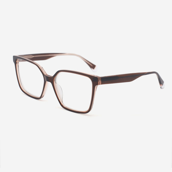 Square Laminated Acetate Unisex Optical Frames 24A3195