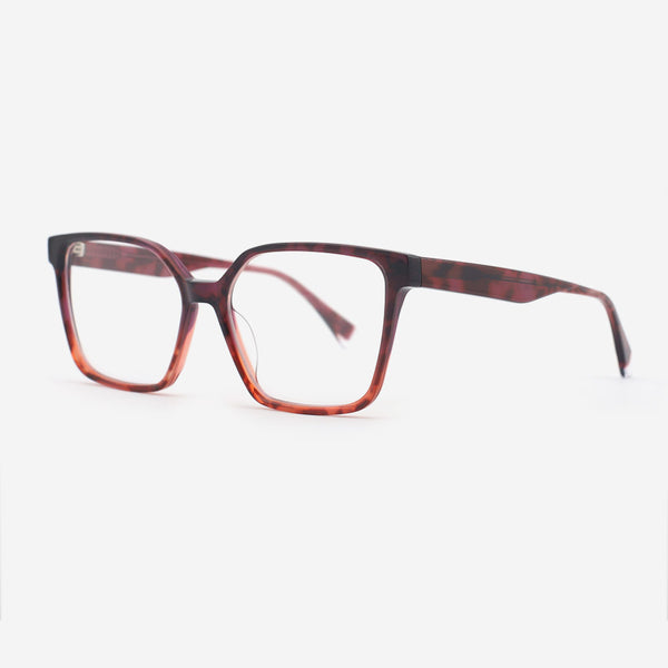 Square Laminated Acetate Unisex Optical Frames 24A3195