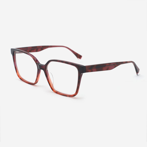 Square Laminated Acetate Unisex Optical Frames 24A3195