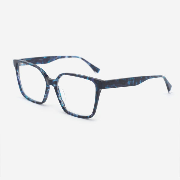 Square Laminated Acetate Unisex Optical Frames 24A3195