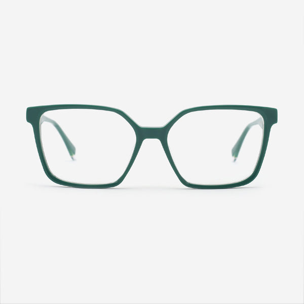 Square Laminated Acetate Unisex Optical Frames 24A3195