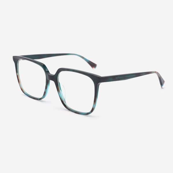 Square Laminated Acetate Unisex Optical Frames 24A3196