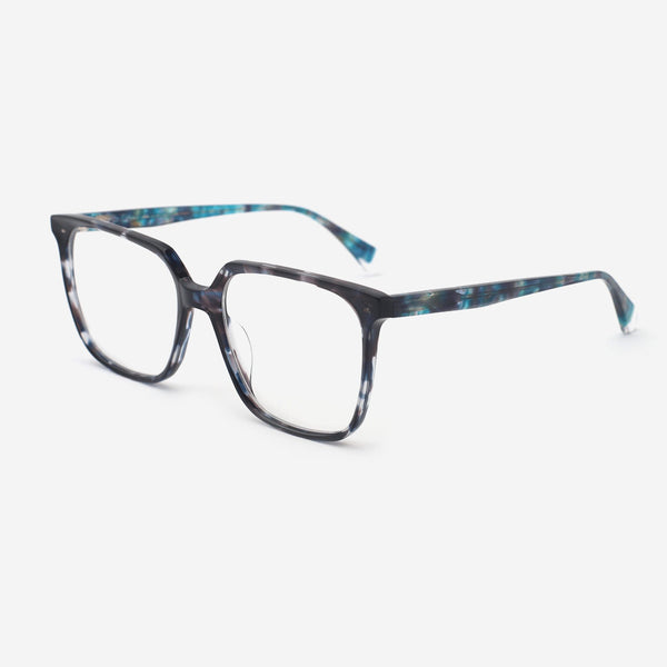 Square Laminated Acetate Unisex Optical Frames 24A3196