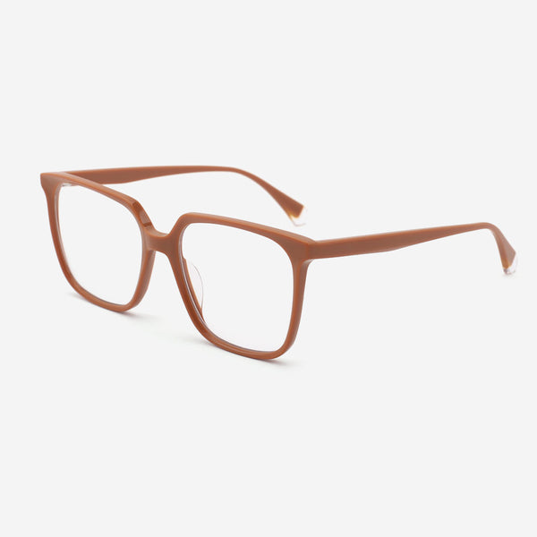 Square Laminated Acetate Unisex Optical Frames 24A3196