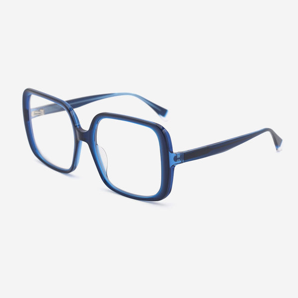 Square Laminated Acetate Female Optical Frames 24A3197