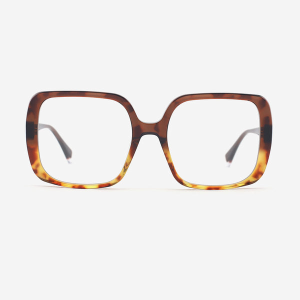 Square Laminated Acetate Female Optical Frames 24A3197