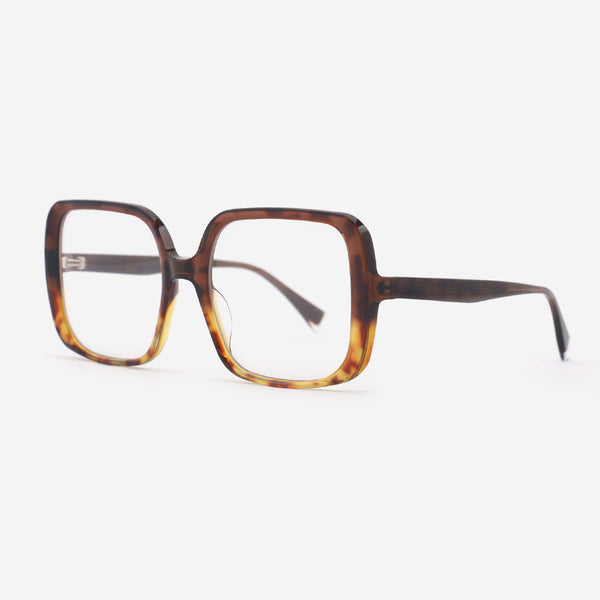 Square Laminated Acetate Female Optical Frames 24A3197