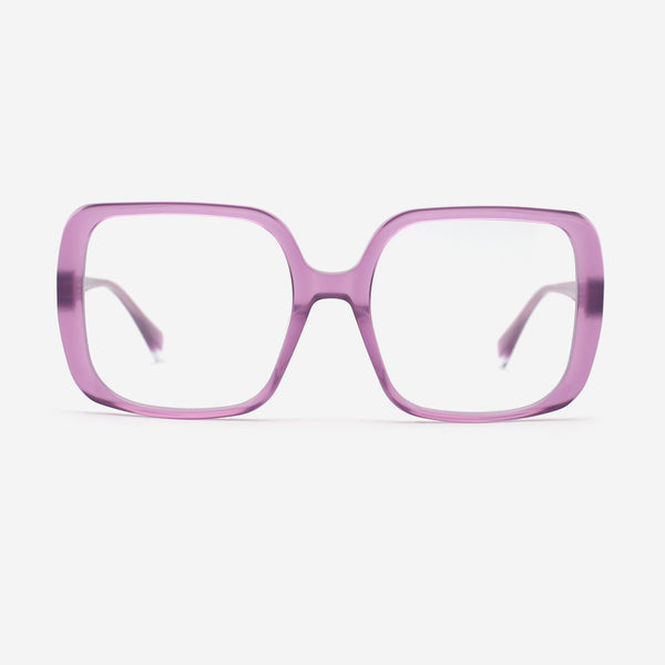 Square Laminated Acetate Female Optical Frames 24A3197