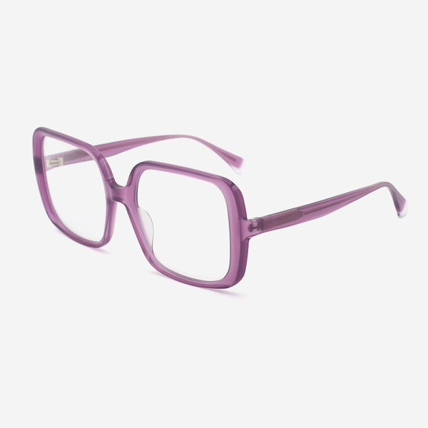 Square Laminated Acetate Female Optical Frames 24A3197