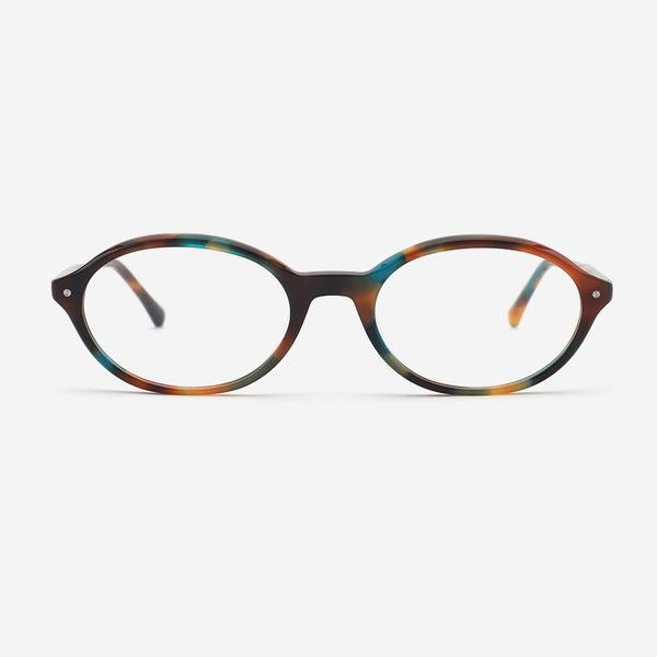 Oval Acetate Unisex Optical Frames 24A3201