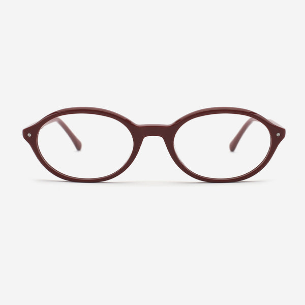 Oval Acetate Unisex Optical Frames 24A3201