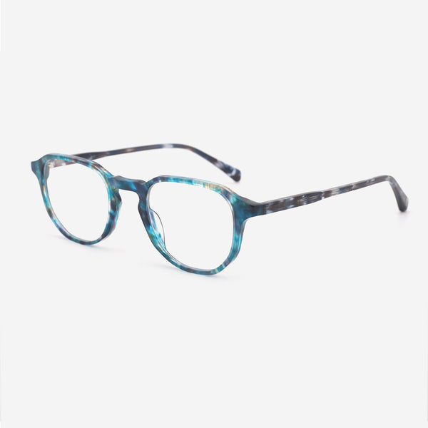 Round Acetate Unisex Optical Frames 24A3208