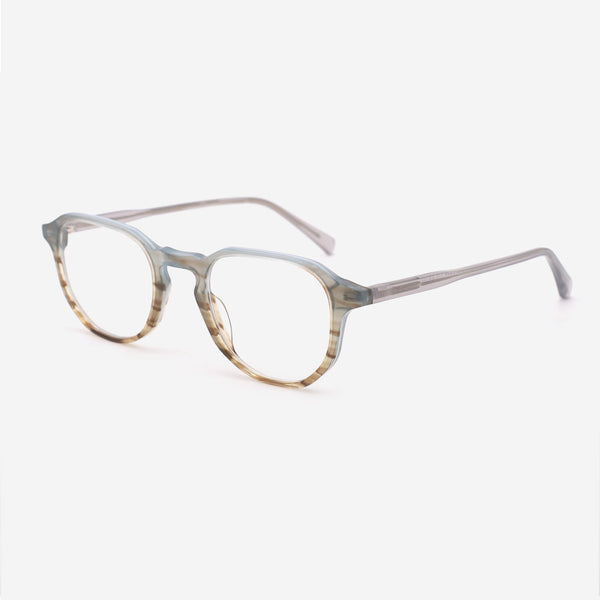 Round Acetate Unisex Optical Frames 24A3208