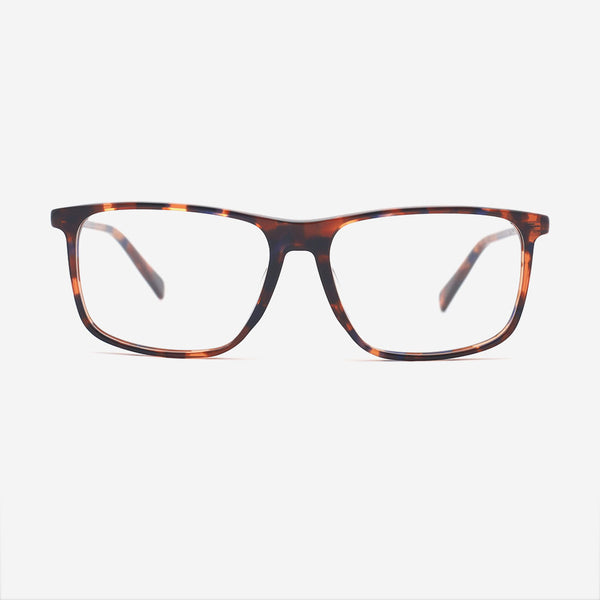 Rectangle Acetate Men's Optical Frames 24A3209