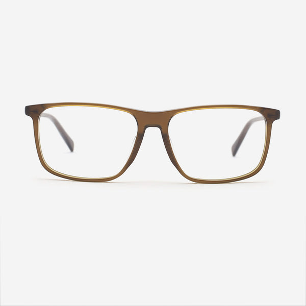 Rectangle Acetate Men's Optical Frames 24A3209