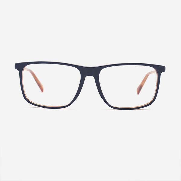 Rectangle Acetate Men's Optical Frames 24A3209