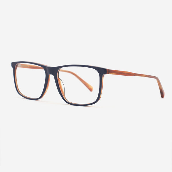 Rectangle Acetate Men's Optical Frames 24A3209