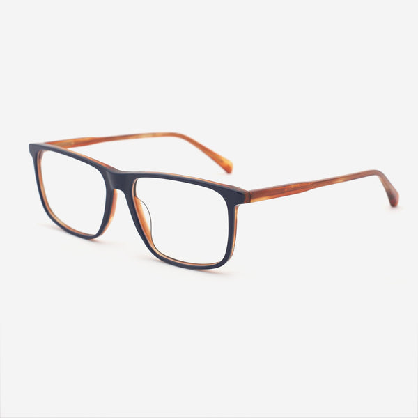 Rectangle Acetate Men's Optical Frames 24A3209