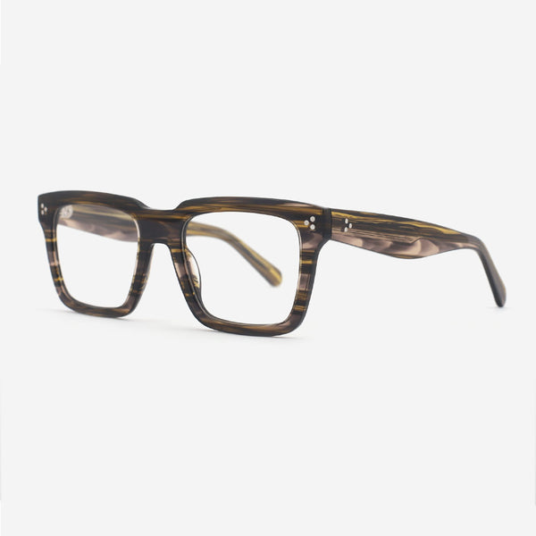 Square Acetate Unisex Optical Frames 24A3219