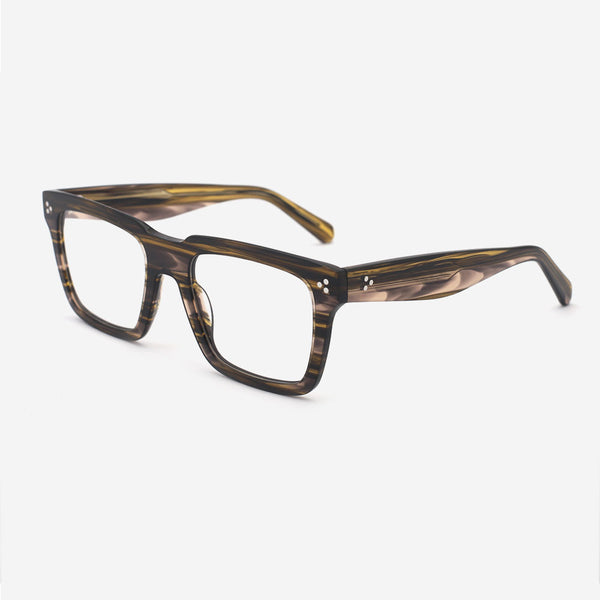 Square Acetate Unisex Optical Frames 24A3219