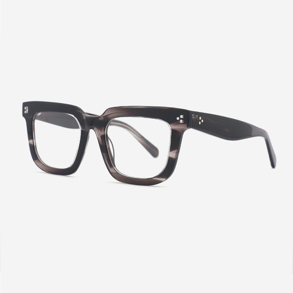 Retro Square Acetate Unisex Optical Frames 24A3220