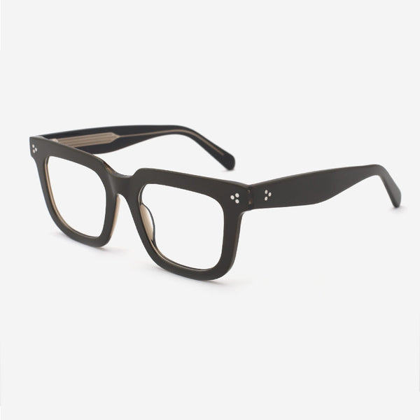 Retro Square Acetate Unisex Optical Frames 24A3220