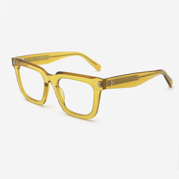 Retro Square Acetate Unisex Optical Frames 24A3220