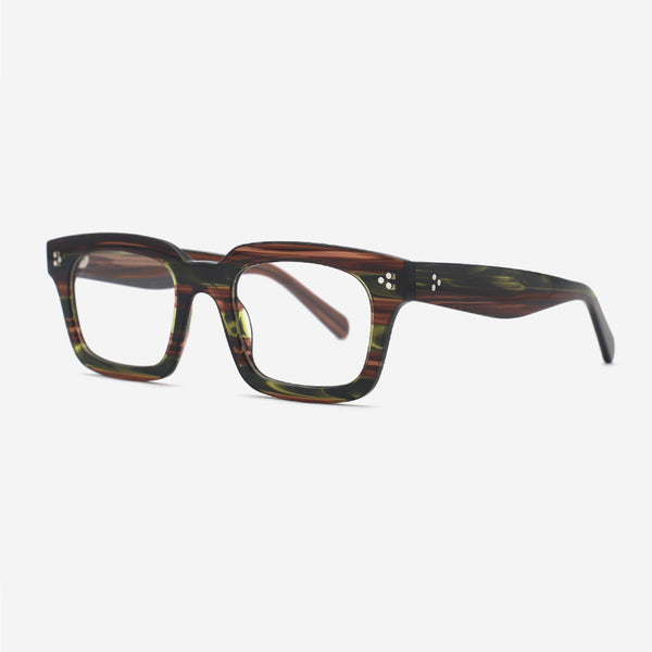 Square Acetate Unisex Optical Frames 24A3224