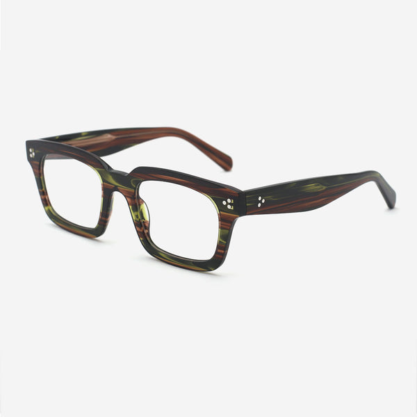 Square Acetate Unisex Optical Frames 24A3224