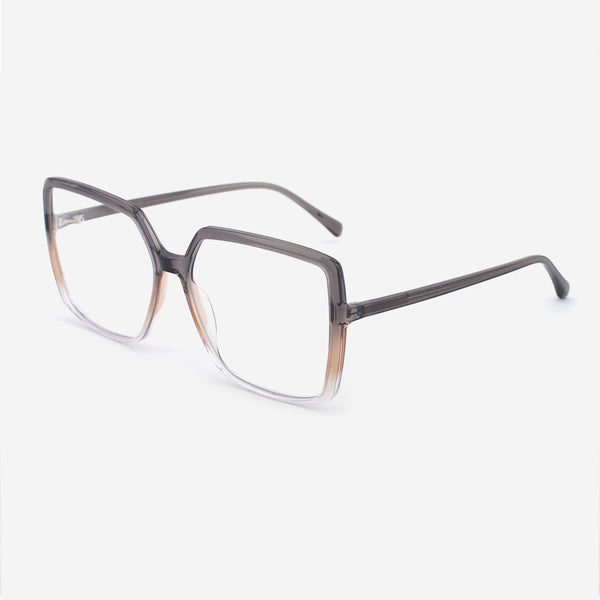 Square Acetate Unisex Optical Frames 24A3225