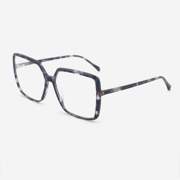 Square Acetate Unisex Optical Frames 24A3225