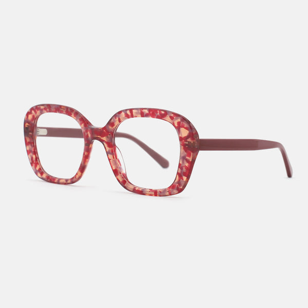 Square Acetate Women's Optical Frames 24A3239