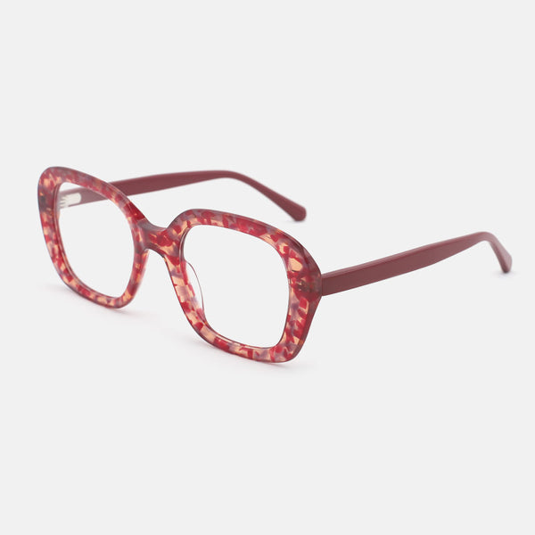 Square Acetate Women's Optical Frames 24A3239