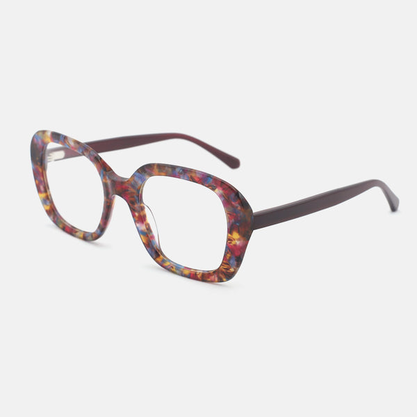 Square Acetate Women's Optical Frames 24A3239