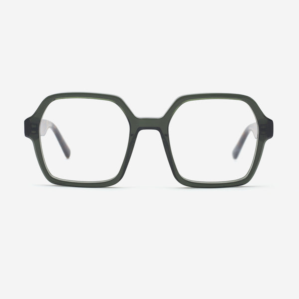 Classic Polygon Acetate Unisex Optical Frames 24A3242