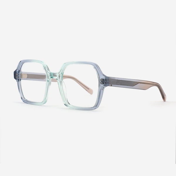 Classic Polygon Acetate Unisex Optical Frames 24A3242