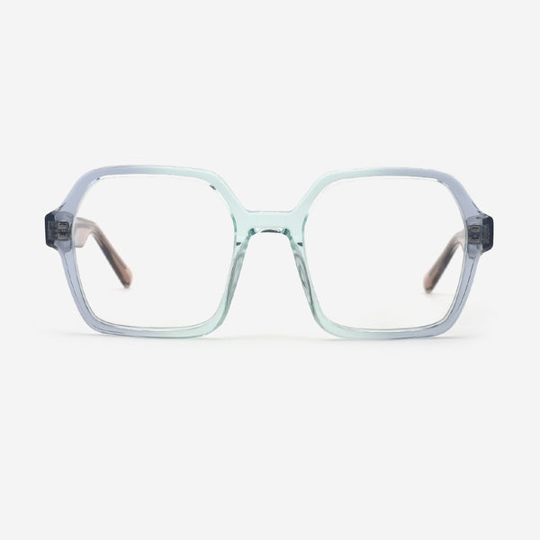 Classic Polygon Acetate Unisex Optical Frames 24A3242