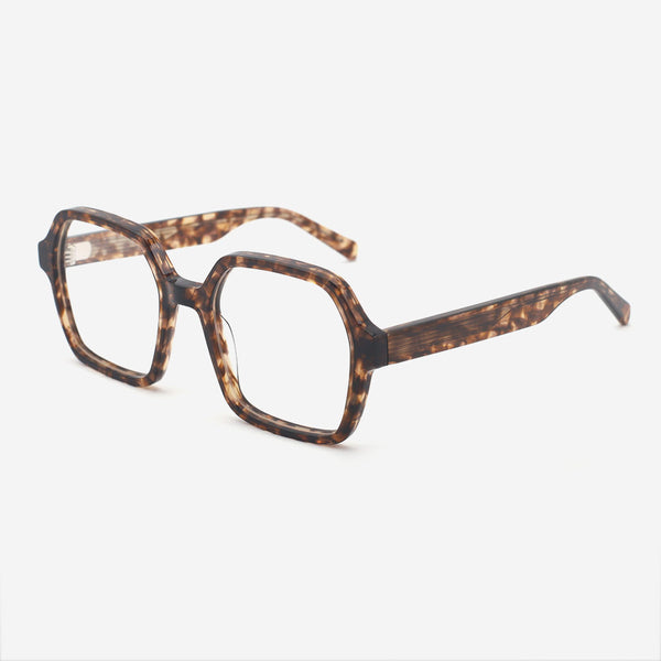 Classic Polygon Acetate Unisex Optical Frames 24A3242