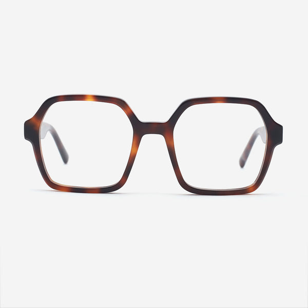 Classic Polygon Acetate Unisex Optical Frames 24A3242