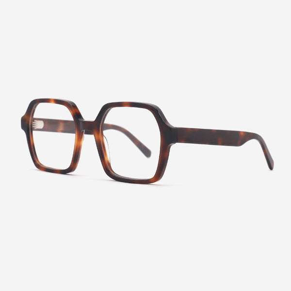 Classic Polygon Acetate Unisex Optical Frames 24A3242