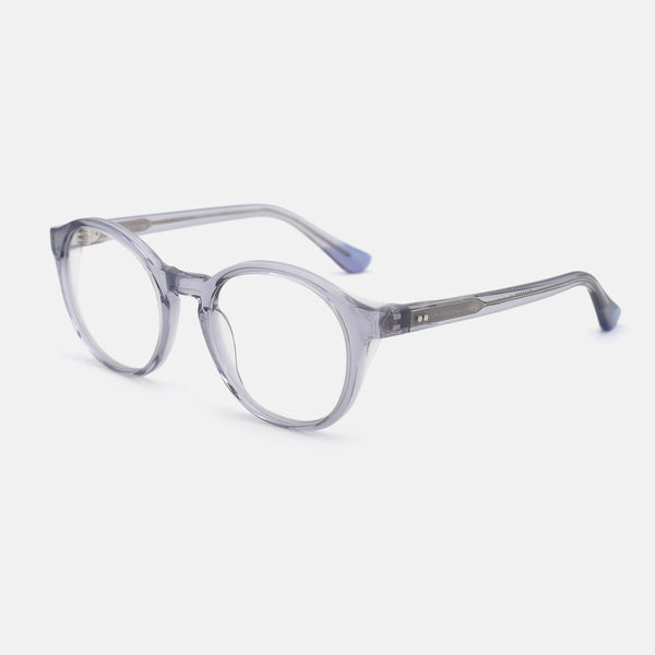Round Laminated Acetate Women's Optical Frames 24A3257