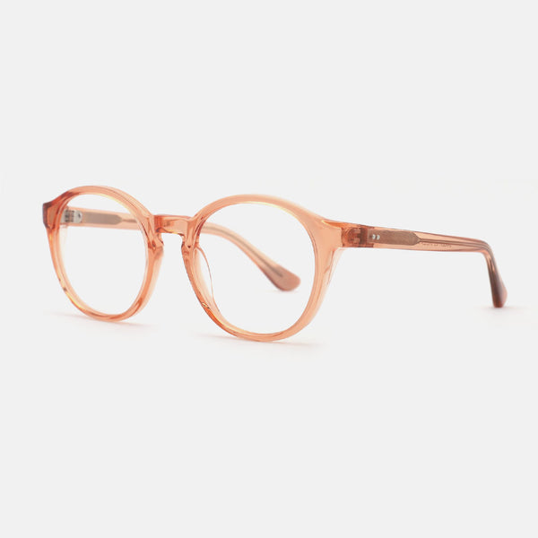 Round Laminated Acetate Women's Optical Frames 24A3257