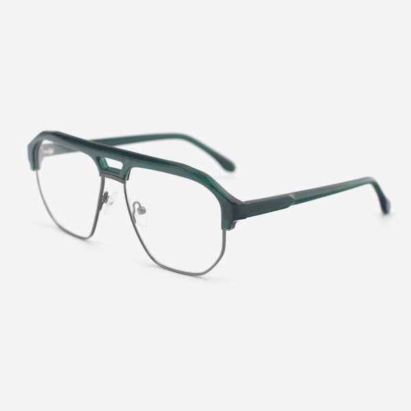 Pilot Acetate and Metal Combined Unsiex Optical Frames 24A3258